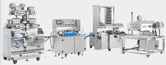 Pineapple Cake Mochi Meat Ball Making Machine 4800pcs/H