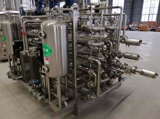 2t/H tipo tubular máquina do esterilizador de UHT para o fruto Juice Line