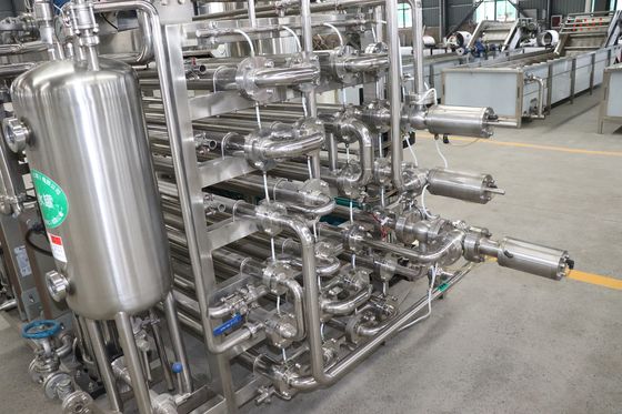 0.1 - 20 de aço inoxidável tubulares da máquina da esterilização do UHT do T/H
