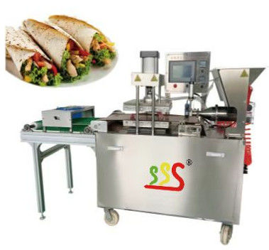 Linha de Produção de Tortillas em Aço Inoxidável 304 BP350 com Sistema de Controle Delta para 200-300 Peças por hora
