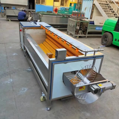 Sistema automático de processamento de maçãs com controlo PLC para maçãs frescas ou puré de maçãs e polpa de frutas em aço inoxidável de qualidade alimentar 304