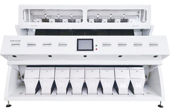 Máquina de Classificação por Cor de Alta Saída SSS 6 Chute 384 Canais para Grãos com Capacidade de 5-6 toneladas/hora