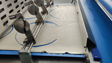 Máquina de Fazer Pão Lavash de Aço com Capacidade de 800-1500 peças/h para Formatos Redondos ou Retangulares