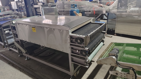 Pequena máquina automática para fazer tortilhas Forno a gás 1400 pcs por hora