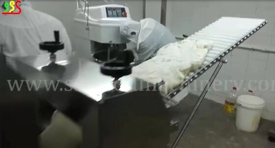 Teste de Máquinas Fornecer Linha de Produção de Tortilla Incluindo Diâmetro de Tortilla de 20cm a 45cm e Faixa de Pressão de 0,8 a 1Mpa para Produção de Tortilla