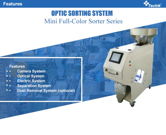 Mini máquina de classificação de cor de arroz / grãos de café para mercados africanos 1