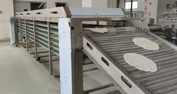 Máquina de fabricação de tortilhas de baixa energia de alta velocidade 2000pcs/h 9