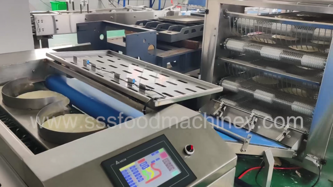 Máquina de fabricação de tortilhas de baixa energia de alta velocidade 2000pcs/h 10